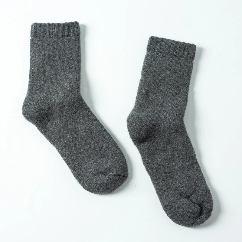 Heavy Thicken 100% Wool Super Warm Winter Fashion Soft Wholesale Men Socks